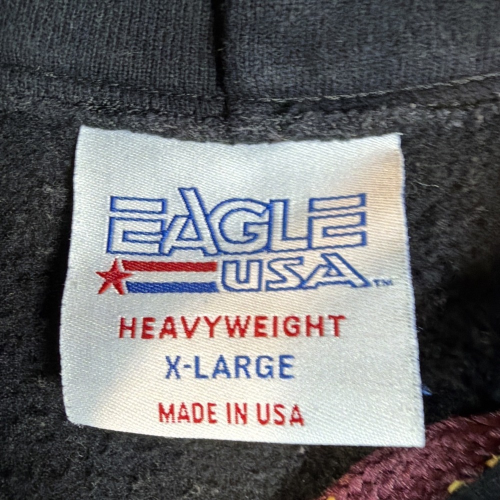 University of Minnesota Hockey Jersey XL Hoodie Heavyweight Sweatshirt Made USA - Picture 6 of 7